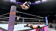Mustafa Ali goes for the 054 splash